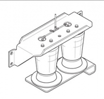 1996-2014 Chevy / GMC W-3500 & Isuzu NPR - Firestone "Ride-Rite" Air Bag Helper Springs [REAR]