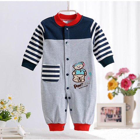Cute Animal Pattern Baby Romper