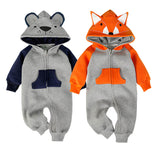 Fox Shape Baby Romper