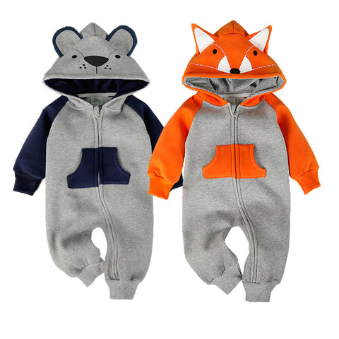Fox Shape Baby Romper
