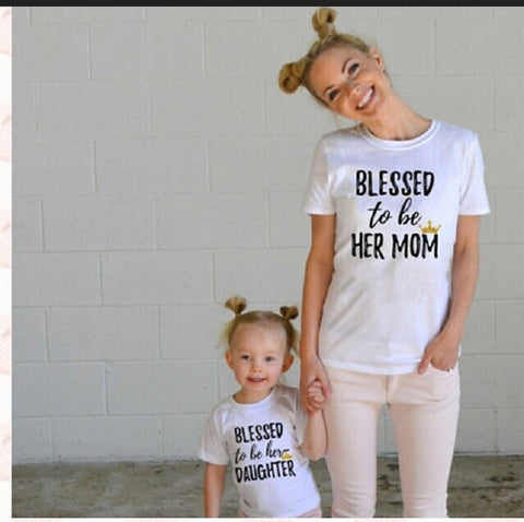 Matching Mommy and Baby T-Shirt