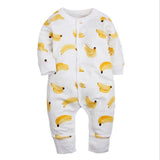 Long Sleeve Cotton Cartoon Baby Ropmer