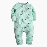 Long Sleeve Cotton Cartoon Baby Ropmer