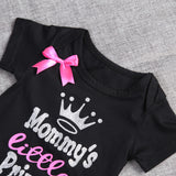 Letter Print Cute Baby Girls Romper