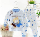 Letter Print Long Sleeved cotton Clothing Set