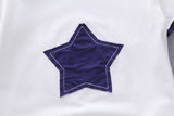100% Cotton With Star Print Baby Boys Clothing Set