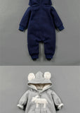 Autumn Winter Kids Warm Soft Romper