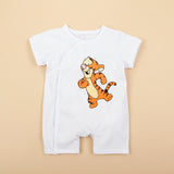 lovely Cartoon Printed Newborn Baby Romper