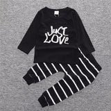 Lovely Long-Sleeved Kid's Sport Suit