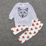 Lovely Long-Sleeved Kid's Sport Suit