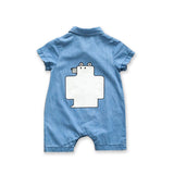 Costume Cowboy Fashion Jean Baby Romper