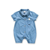 Costume Cowboy Fashion Jean Baby Romper