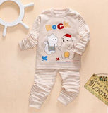 Letter Print Long Sleeved cotton Clothing Set