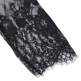 Full Lace O-Neck Hollow Out Nightgown