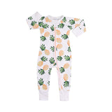 Long Sleeves Floral Baby Romper