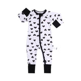 Long Sleeves Floral Baby Romper