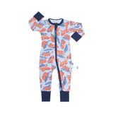 Long Sleeves Floral Baby Romper