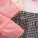 Bow Type Girls Clothing Set