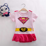 Superhero Costumes Infant Girls Boys Set