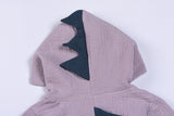 Dinosaur Design Hooded Baby Romper