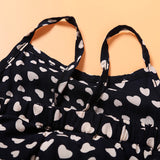 Polka Dot Strap Girls Jumpsuit