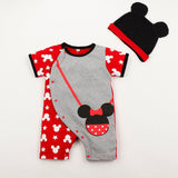 lovely Cartoon Printed Newborn Baby Romper