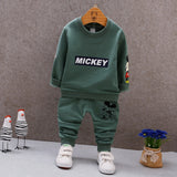 Spring Autumn Baby Boys Full Sleeve Clothes Set