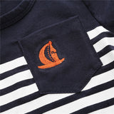 Summer Style Short Sleeve Denim Pants Clothing Sets