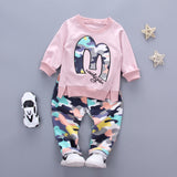 "M" Shape Baby Boy Autumn Clothing Set
