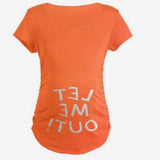 3D Print Pregnant Maternity Casual T-shirts