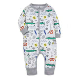 Long Sleeve Cotton Cartoon Baby Ropmer