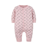 Long Sleeve Cotton Cartoon Baby Ropmer