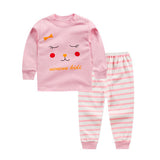 Autumn Winter Children Cotton Long-sleeved Set