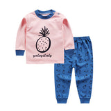 Autumn Winter Children Cotton Long-sleeved Set
