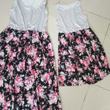 Mom and Daughter Dress Set
