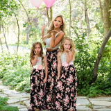 Mom and Daughter Dress Set