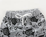 Letter Printed Casual Newborn Clothing Set