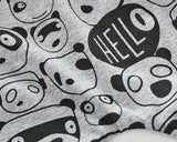 Letter Printed Casual Newborn Clothing Set