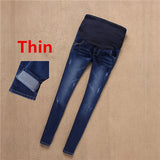 Pregnant Women Pregnancy Winter Warm Jeans