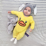 Autumn Spring Cotton Cartoon Style Baby Cloth