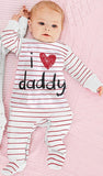 I Love mummy & Daddy Baby Romper