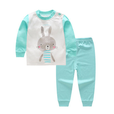 Autumn Long-sleeved Cotton Children Clothing Set