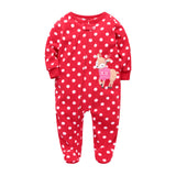 Cute Soft Animation Pattern Baby Jumpsuit