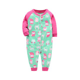 Cute Soft Animation Pattern Baby Jumpsuit