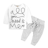 Lovely Long-Sleeved Kid's Sport Suit