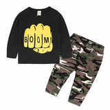 Lovely Long-Sleeved Kid's Sport Suit