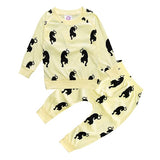 Lovely Long-Sleeved Kid's Sport Suit