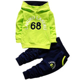 Spring Autumn Boy's Girl's Clothing Set