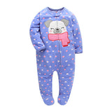 Cute Soft Animation Pattern Baby Jumpsuit