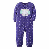 Cute Soft Animation Pattern Baby Jumpsuit